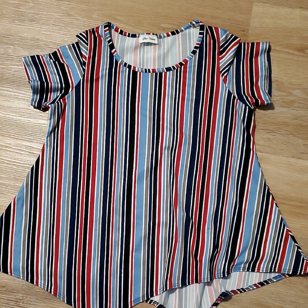 Star Vixen Multicolor Striped Top